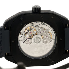 Graphene Nickel Rubber 39mm H08 Automatic Watch Noir