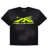 Hellstar Sport Logo Gel Tee Black/Green