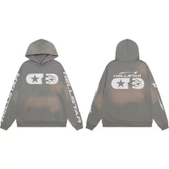 Hellstar American High Street Retro Loose Water Washed Vintage Men's and Women's VTG Hoodies Hoodies Hoodies Ins (24)