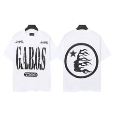 High weight HELLSTAR Hellstar American style trendy short sleeved graffiti vintage niche men's and women's t-shirts (4)
