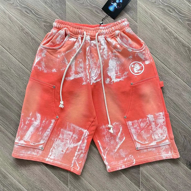 Hellstar Studios Snap Shorts Men's and Women's Sports and Leisure Pentagram Shorts (3)