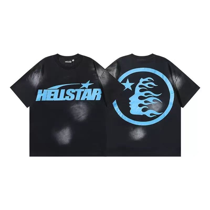 Hellstar Studios Classic Gel Tee Black/Blue