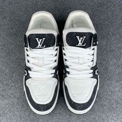 LV Trainer 'Black Monogram Denim’