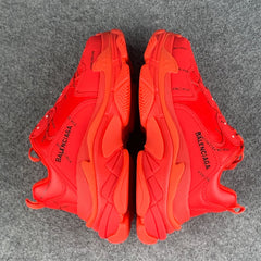 Balenciaga Triple S 'Allover Logo - Red'