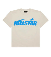 Hellstar Classic Logo Gel Tee Cream/Blue