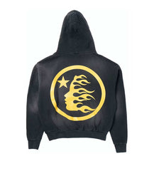 Hellstar No Guts No Glory Faded Black Hoodie