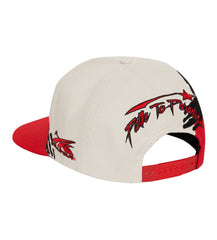 Hellstar Paintbrush Snapback Red/Black