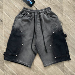 Hellstar Studios Snap Shorts Men's and Women's Sports and Leisure Pentagram Shorts (2)