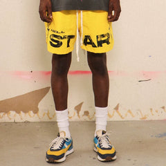 Hellstar Studios Nylon Shorts in the same European and American fashion brand casual sports shorts (1)