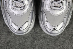 Balenciaga Triple S Sneaker 'Silver Metallic'