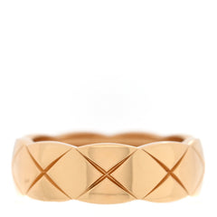 18K Yellow Gold Small Coco Crush Ring 55 7.25