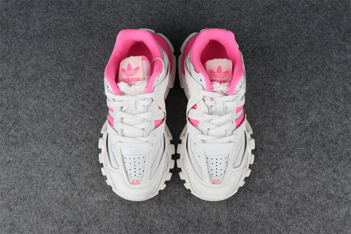 Balenciaga Wmns Track Sneaker 'White Fluo Pink'